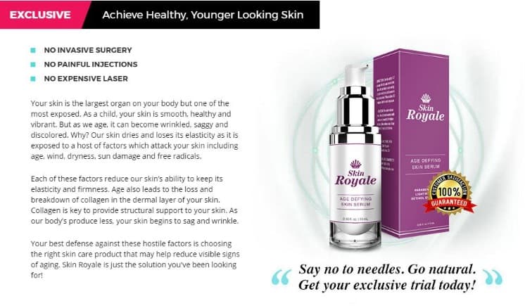 Skin Royale Review – Scam, Side Effects & Where To Buy?